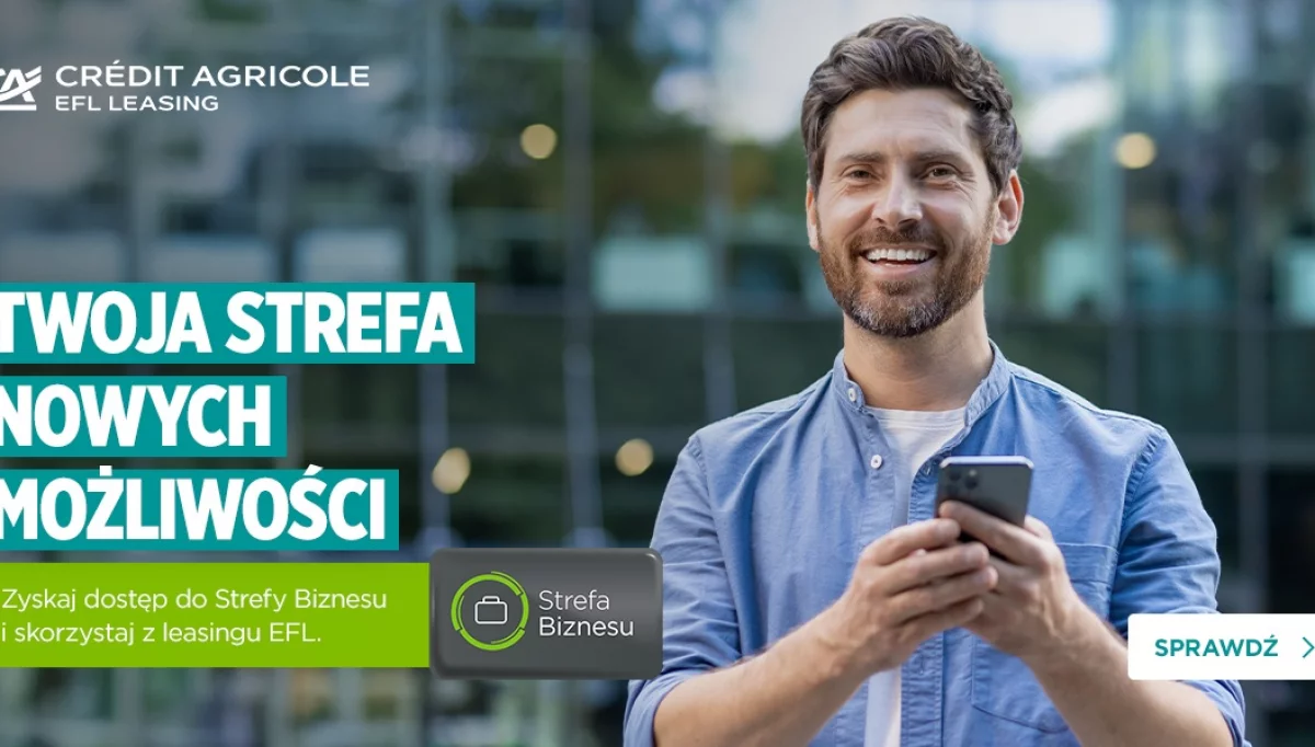 Co piąty użytkownik oferowanej przez Credit Agricole Bank Polska i Grupę EFL Strefy Biznesu to rolnik