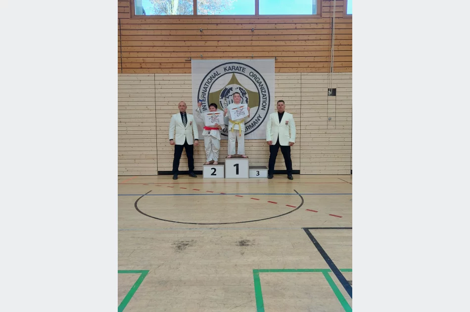 4 medale dla zawodników Limanowskiego Klubu Kyokushin Karate na International German Championship IKO Nakamura - zdjęcie 10