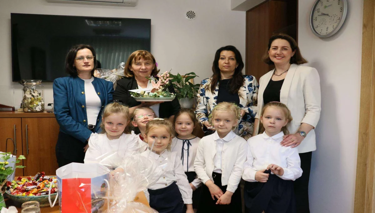 Przedszkolaki z wielkanocnymi życzeniami u Burmistrz Miasta