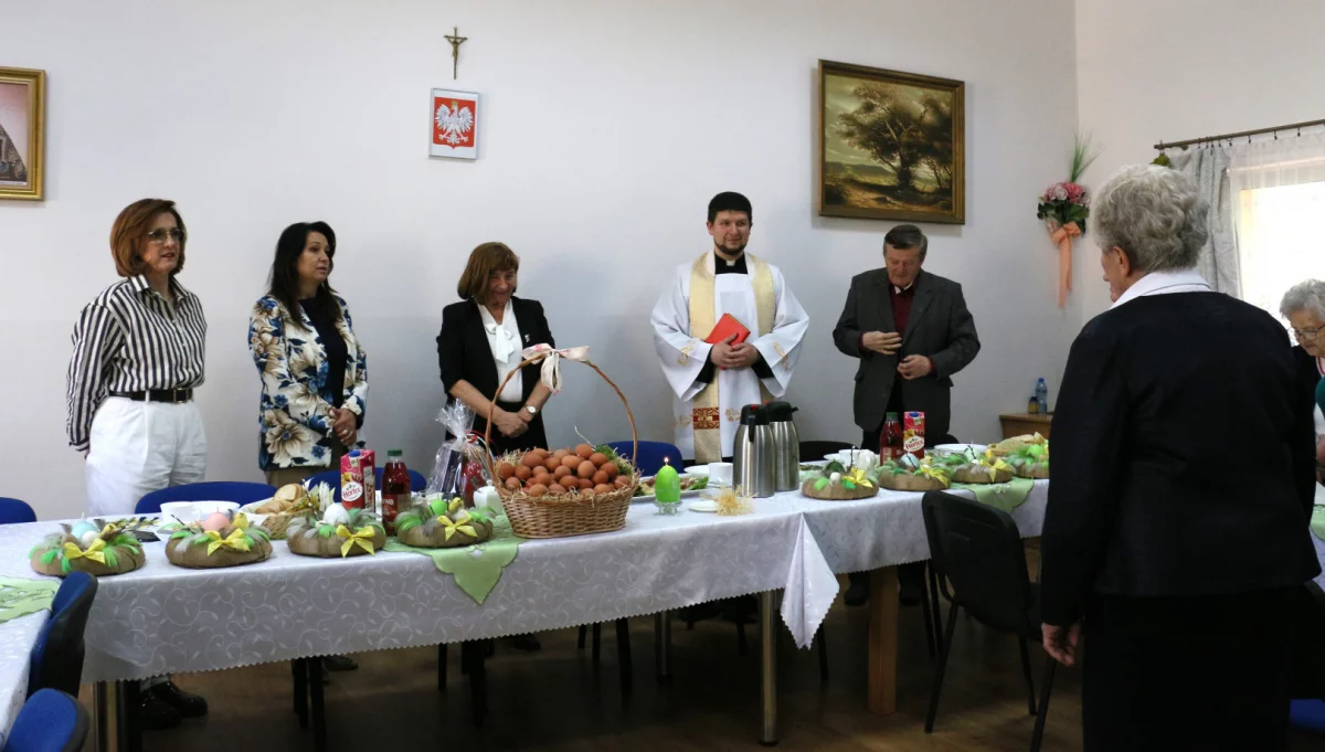 Wielkanocne spotkanie w Dziennym Domu „Senior+” w Limanowej