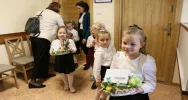 Przedszkolaki z wielkanocnymi życzeniami u Burmistrz Miasta - zdjęcie 3