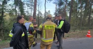 W akcji użyto samolotu gaśniczego. Siły w naszym powiecie postawiono w stan gotowości - zdjęcie 4