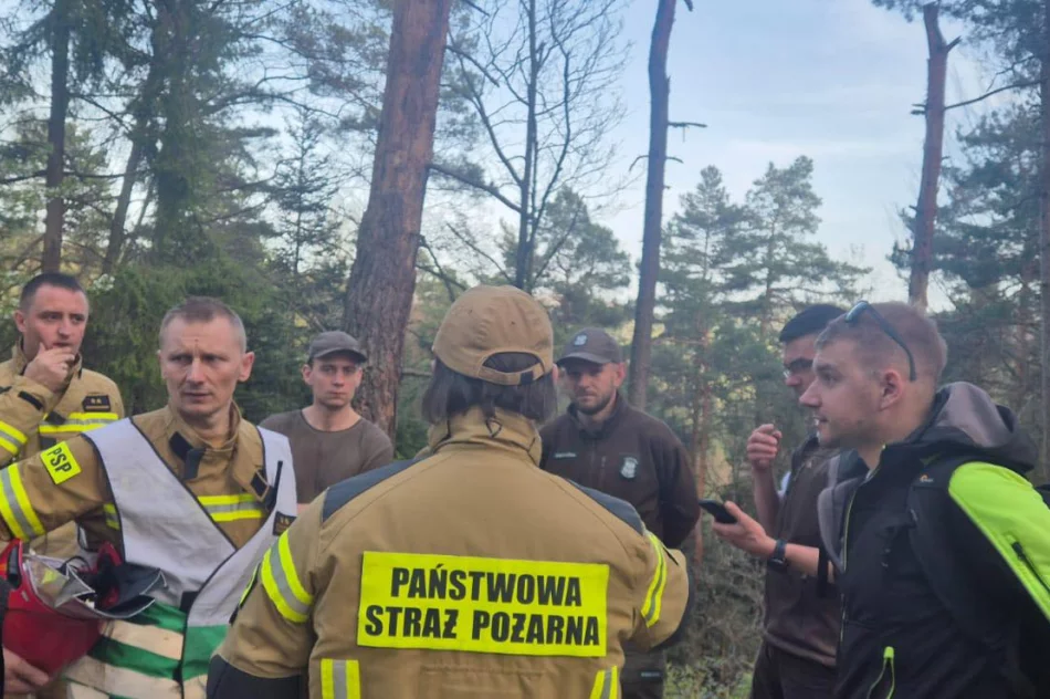 W akcji użyto samolotu gaśniczego. Siły w naszym powiecie postawiono w stan gotowości - zdjęcie 7