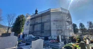 Remont kaplicy Marsów na limanowskim cmentarzu - zdjęcie 3