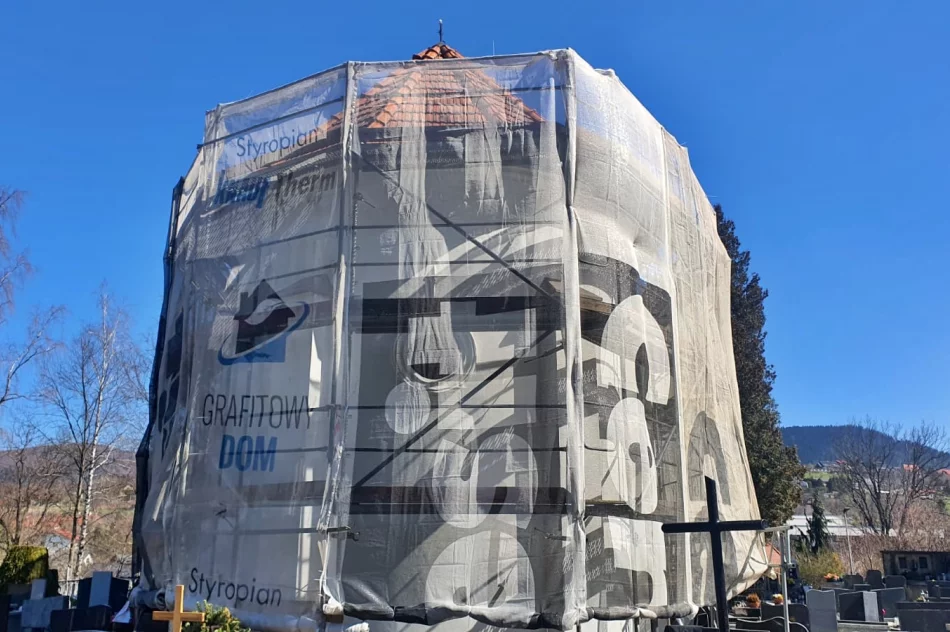 Remont kaplicy Marsów na limanowskim cmentarzu - zdjęcie 4