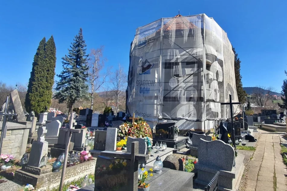 Remont kaplicy Marsów na limanowskim cmentarzu - zdjęcie 6