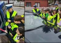 Policjanci i uczniowie rozdawali "słoneczka" oraz... czerwone kartki - zdjęcie główne