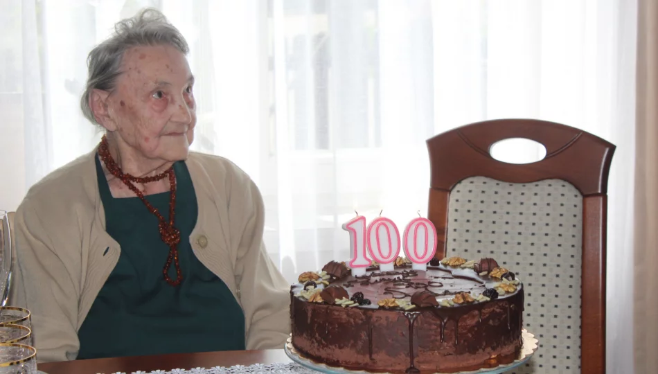 Pani Bronisława Wątroba świętowała 100. urodziny - zdjęcie 1