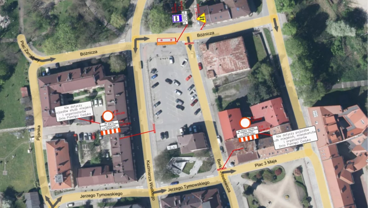 Nowy Sącz: Chasydzi pielgrzymują do grobu cadyka; utrudnienia w ruchu