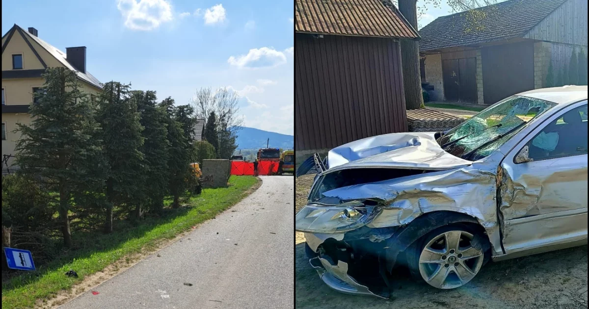 10-letni chłopiec poniósł śmierć na miejscu