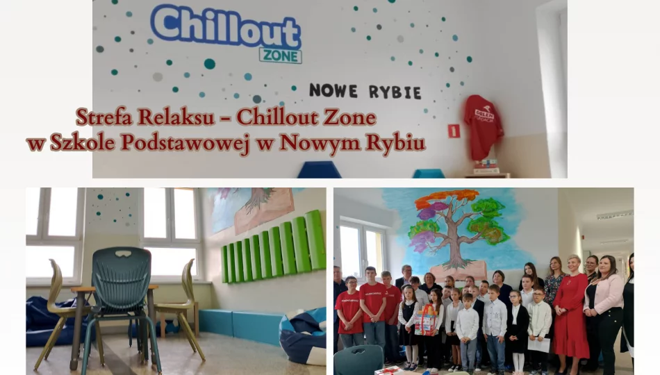 Strefa Relaksu w Szkole Podstawowej w Nowym Rybiu - zdjęcie 1
