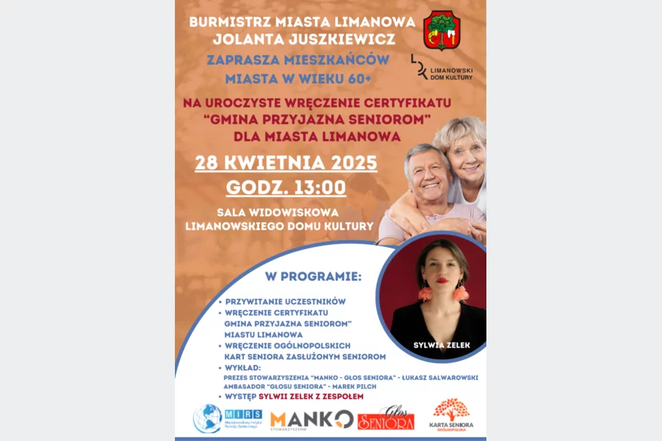 Limanowa z certyfikatem - spotkanie dla seniorów - zdjęcie 2