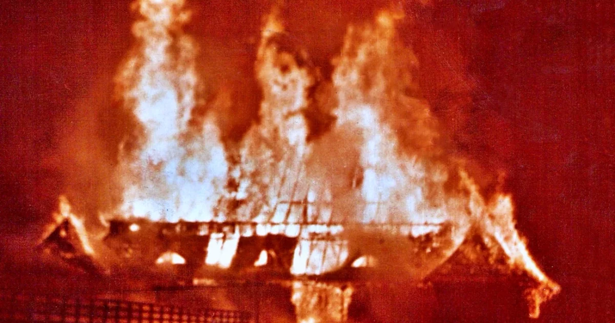 W pożarze zajazdu w Sowlinach zginął druh Józef Jajeśnica