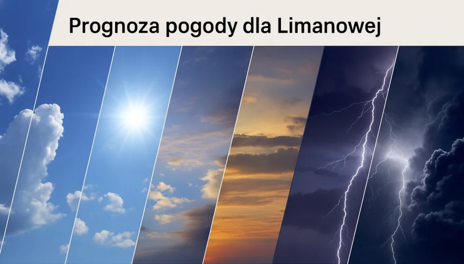 Prognoza pogody dla Limanowej na tydzień 28 kwietnia – 5 maja 2025 - zdjęcie 1