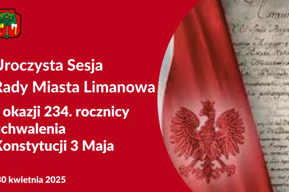 Limanowa uczci rocznicę Konstytucji 3 Maja - zdjęcie 3