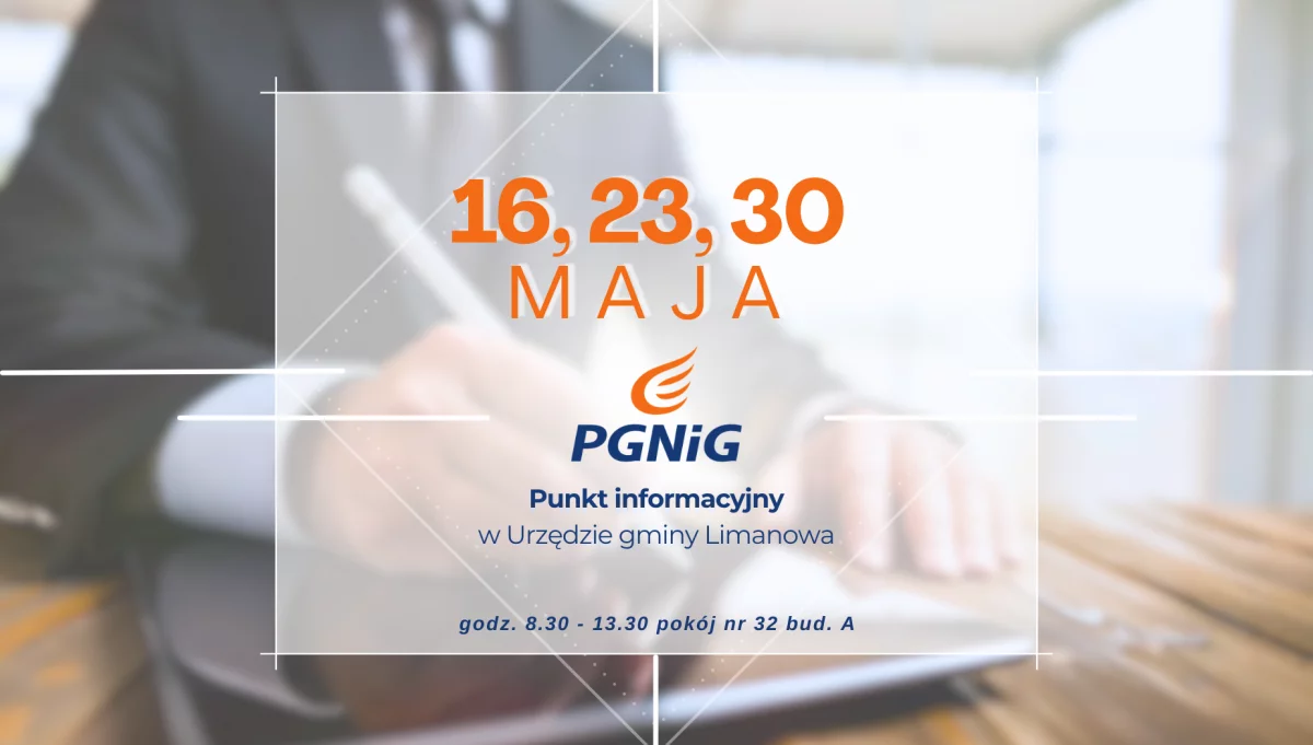 Dyżury doradcy PGNiG w MAJU 2025