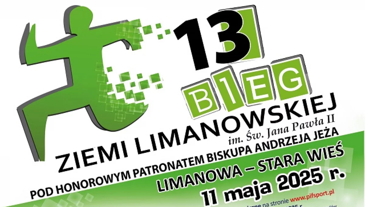 Ruszyły zapisy na 13 Bieg Ziemi Limanowskiej