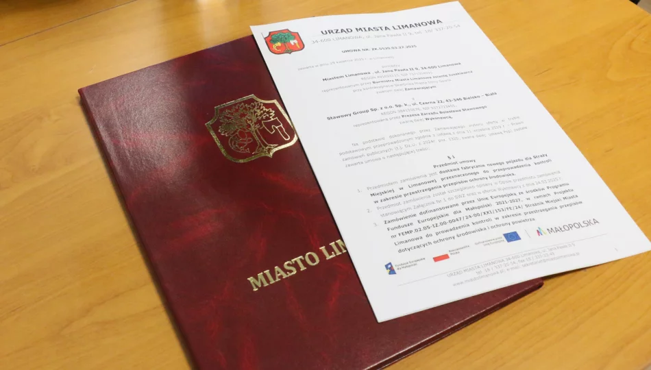 Podpisana umowa na nowy pojazd dla Straży Miejskiej - zdjęcie 1
