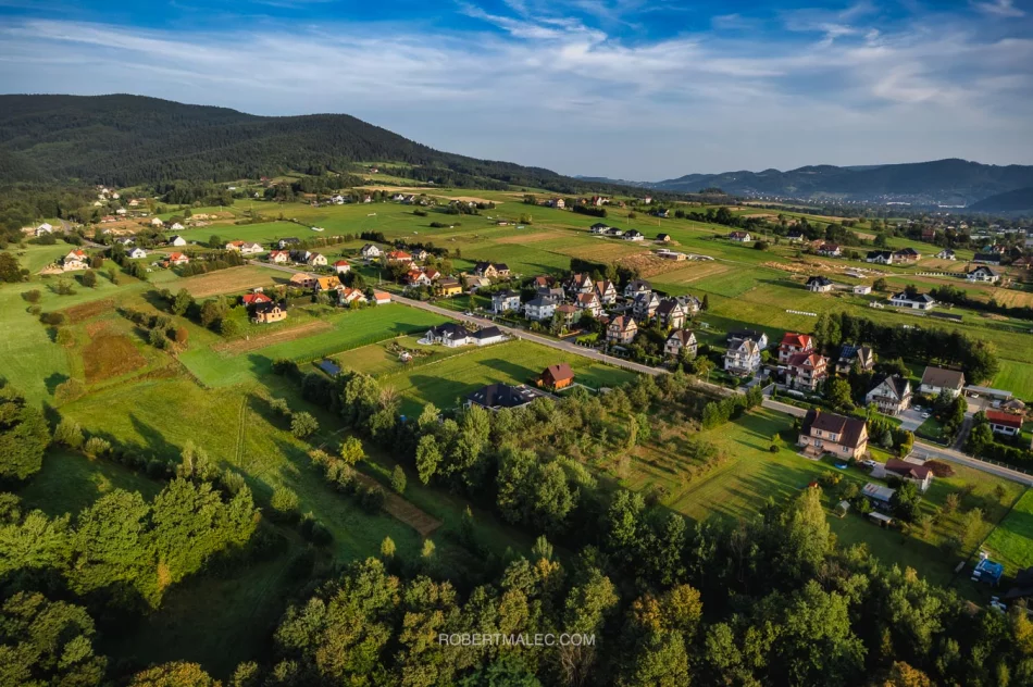 Fotografia działek z drona – prezentacja terenów i gruntów | Nowy Sącz i okolice - zdjęcie 2