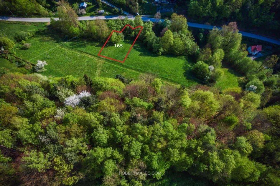 Fotografia działek z drona – prezentacja terenów i gruntów | Nowy Sącz i okolice - zdjęcie 5