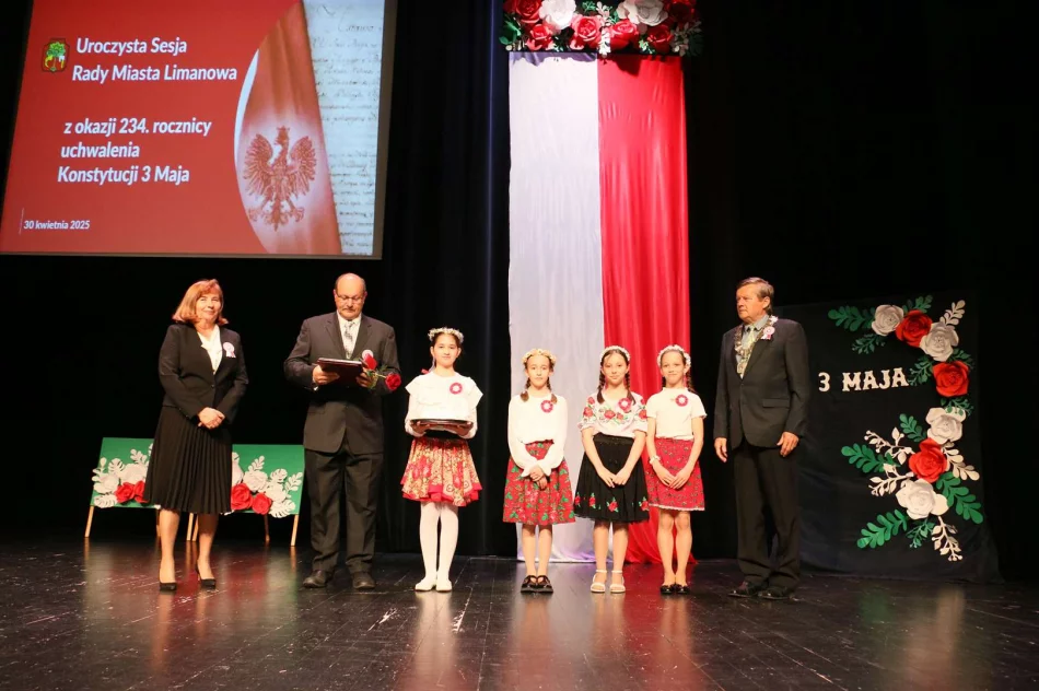 14. uroczysta sesja Rady Miasta Limanowa z okazji uchwalenia Konstytucji 3 Maja! - zdjęcie 18