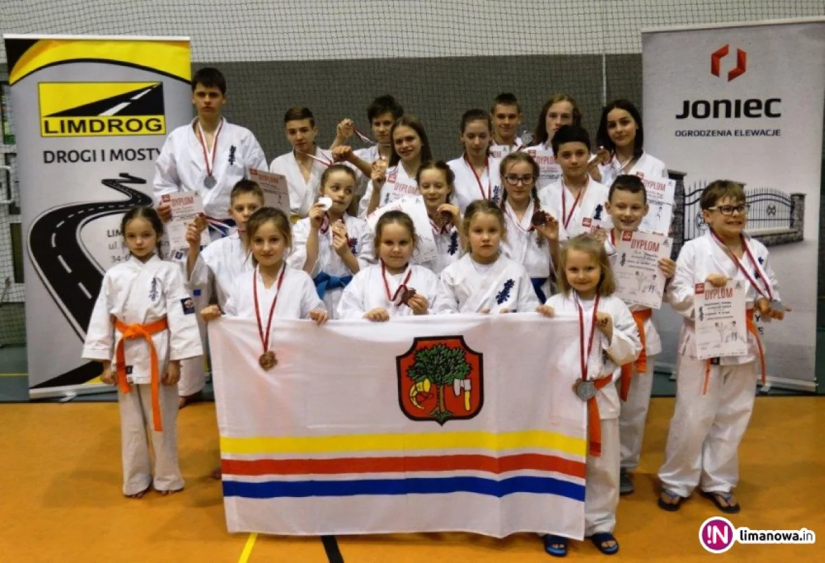 Pierwszy start i pierwsze medale limanowskich karateków ARS Klub Kyokushinkai w 2018 roku