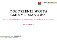 Wykaz nieruchomości przeznaczonej do oddania w użyczenie - Mordarka - zdjęcie główne
