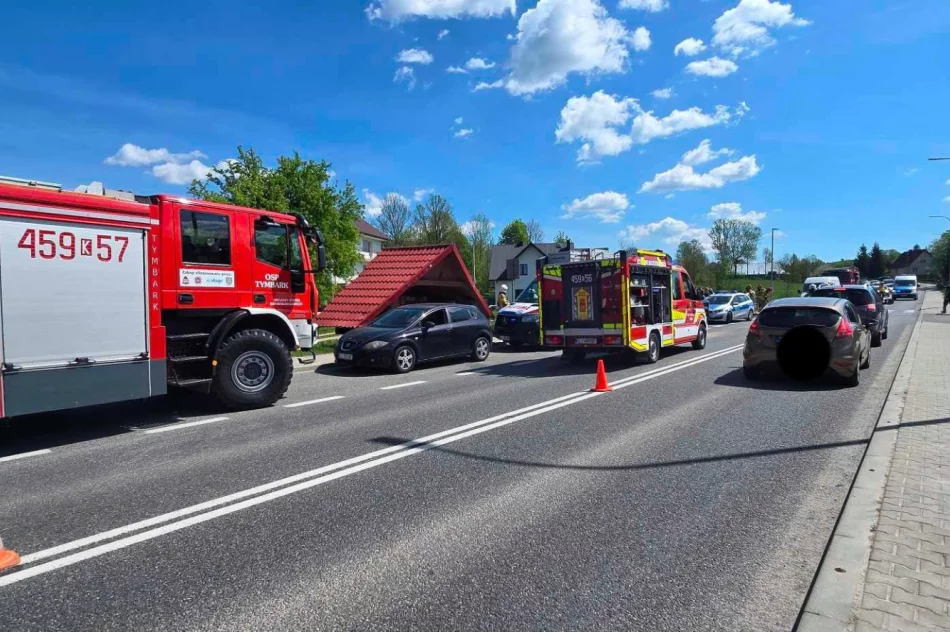 Dwie osoby, w tym dziecko, trafiły do szpitala - zdjęcie 2