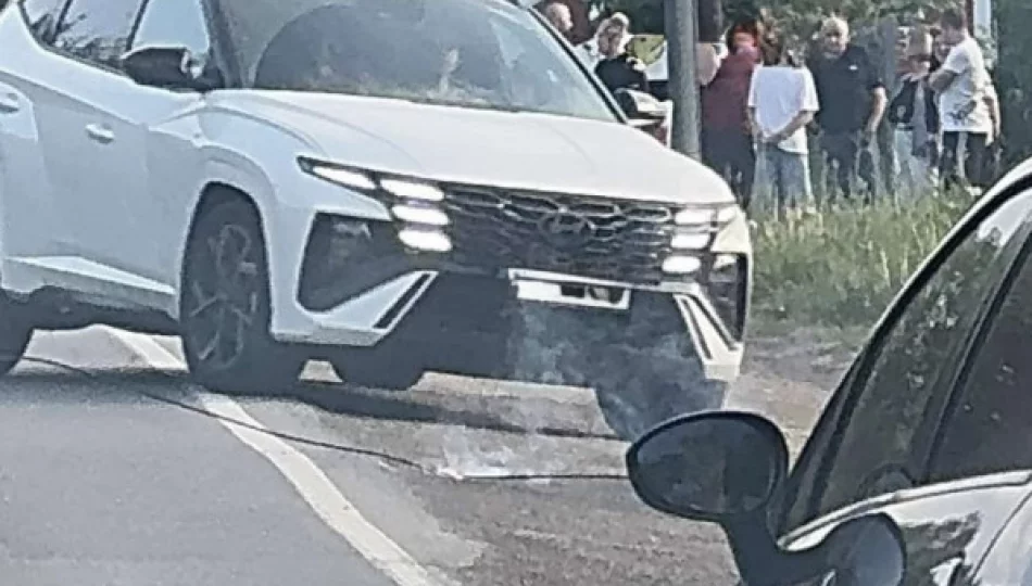 Przewód spadł na drogę. Trzy miejscowości były bez prądu - zdjęcie 1