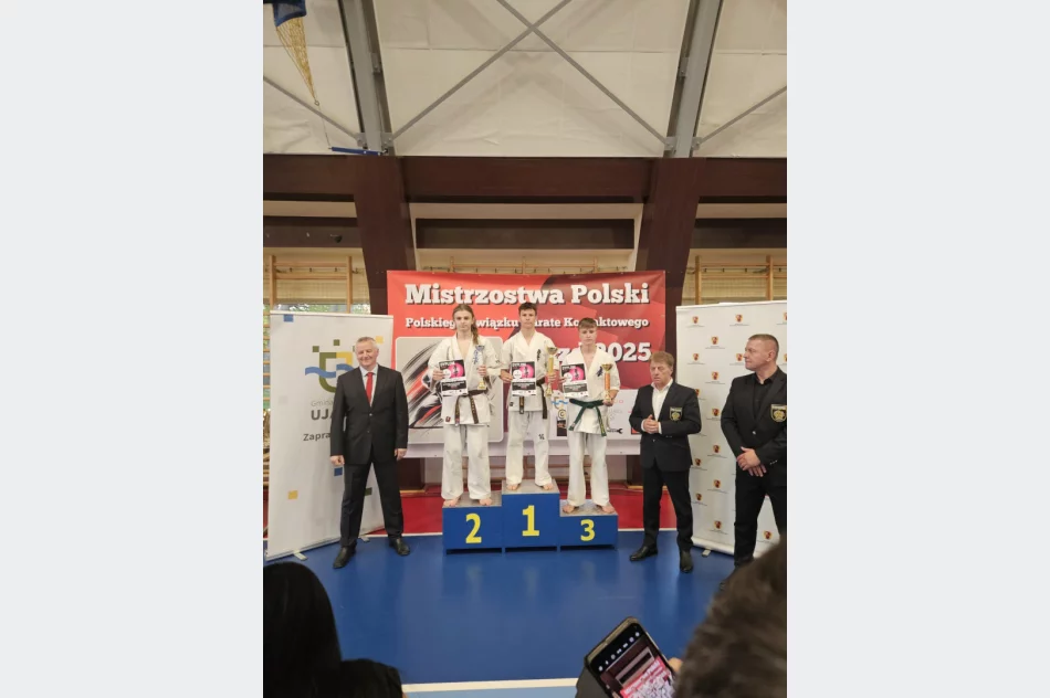 6 medali i 6 miejsce drużynowo dla Limanowskiego Klubu Kyokushin Karate na Mistrzostwach Polski PZKK - zdjęcie 3