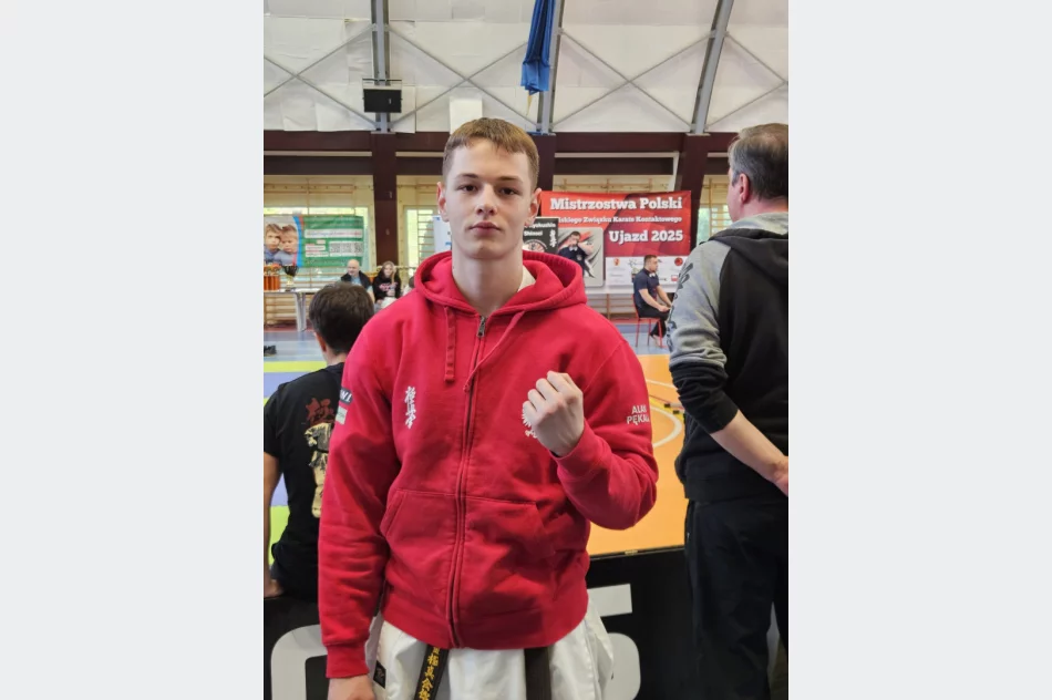 6 medali i 6 miejsce drużynowo dla Limanowskiego Klubu Kyokushin Karate na Mistrzostwach Polski PZKK - zdjęcie 9