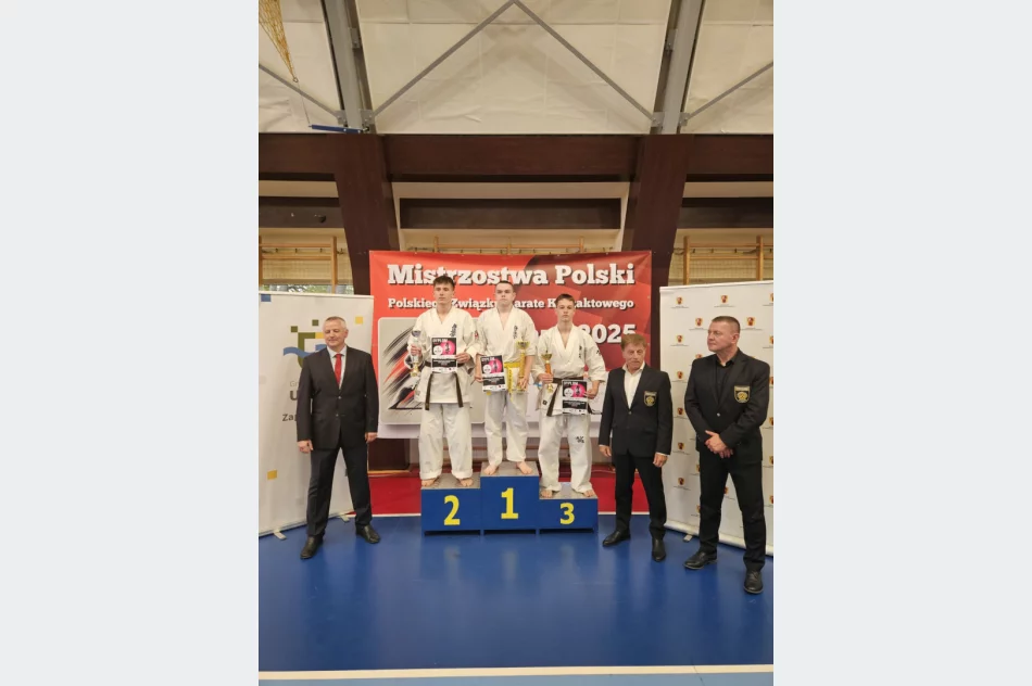 6 medali i 6 miejsce drużynowo dla Limanowskiego Klubu Kyokushin Karate na Mistrzostwach Polski PZKK - zdjęcie 14
