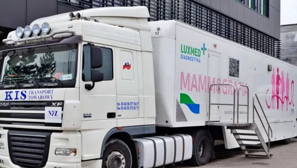 Mammobus ponownie w powiecie - bezpłatne badania piersi  - zdjęcie 1