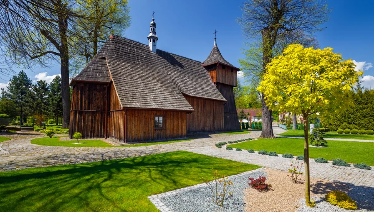 Remont XVI-wiecznego kościoła w Jodłowniku/fot.: Małopolski Szlak Architektury Drewnianej