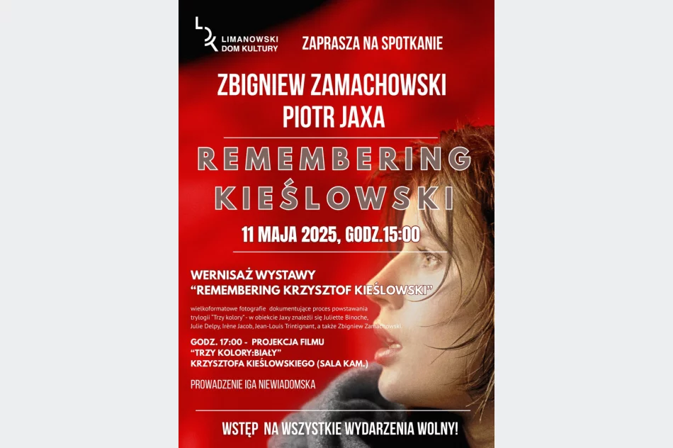 Przypomną Kieślowskiego. Zbigniew Zamachowski przyjedzie do Limanowej - zdjęcie 2