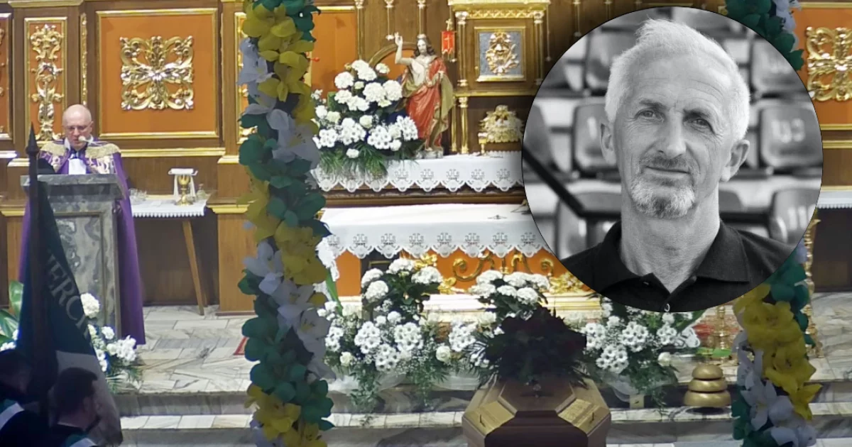 Lokalna społeczność pożegnała trenera i nauczyciela