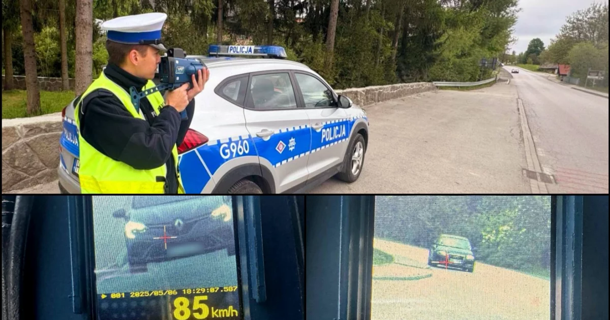 Akcja "Prędkość" - ​większość kierowców popełniła wykroczenia