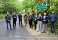 Odbiór przebudowanych dróg gminnych w Męcinie i Nowym Rybiu - zdjęcie główne