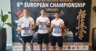 Tymoteusz Halota drugi rok z rzędu Mistrzem Europy. 5 medali dla Limanowian w Esztergom na Węgrzech - zdjęcie 3