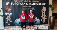 Tymoteusz Halota drugi rok z rzędu Mistrzem Europy. 5 medali dla Limanowian w Esztergom na Węgrzech - zdjęcie 5