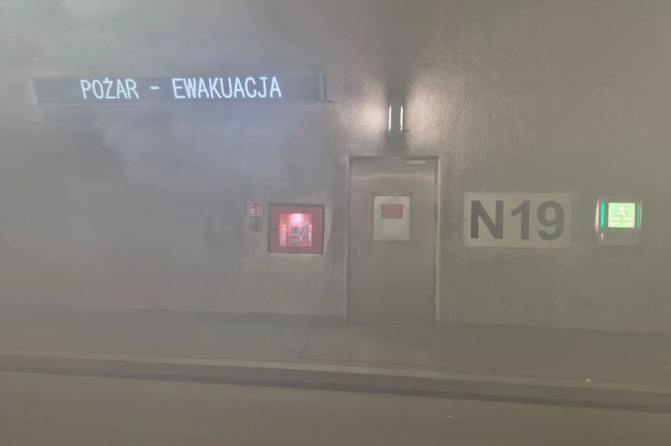 Ćwiczenia służb ratowniczych w tunelu (ZDJĘCIA) - zdjęcie 7
