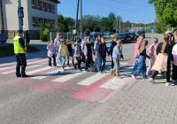 Policjanci odwiedzili szkołę podstawową - zdjęcie główne