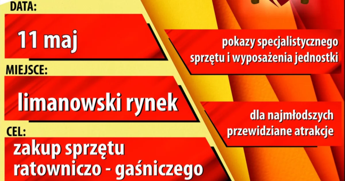 Strażacy organizują zbiórkę na rynku