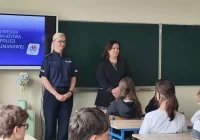 Policjanci spotkali się z uczniami  - zdjęcie główne