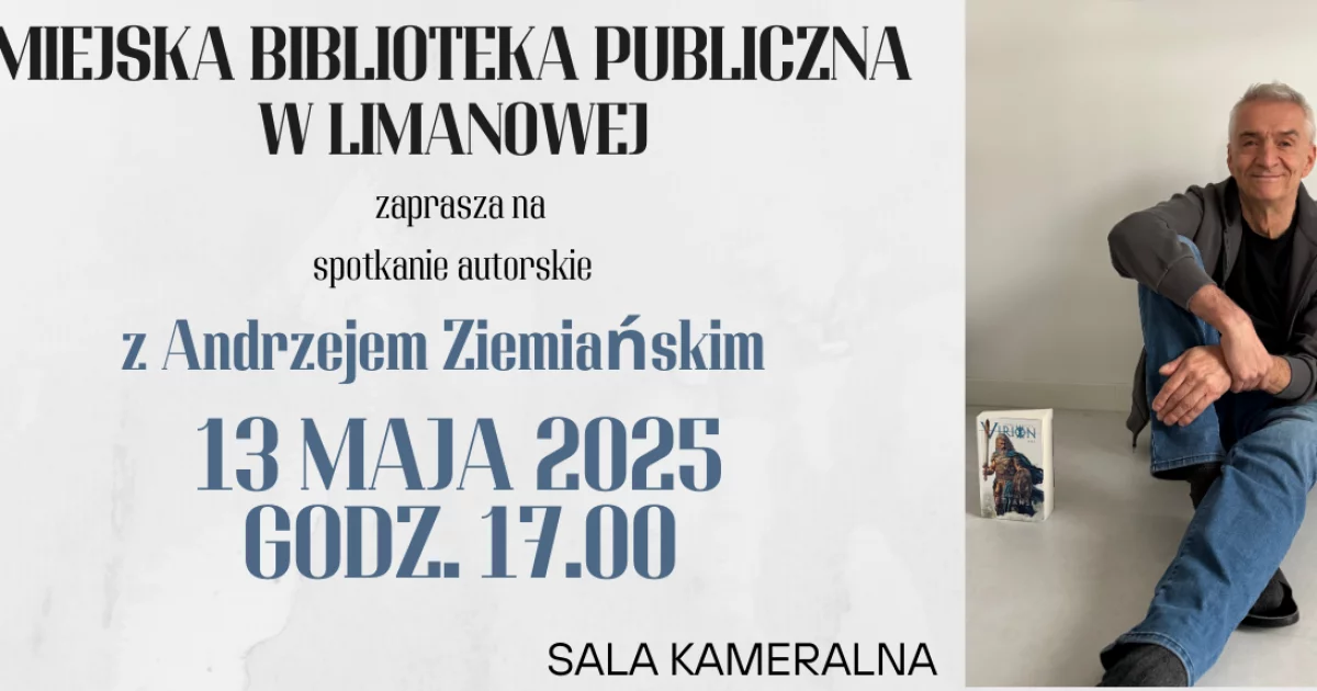 Spotkanie autorskie z Andrzejem Ziemiańskim