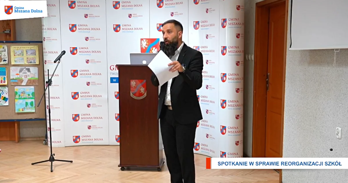 Spotkanie ws. reorganizacji szkół w gminie