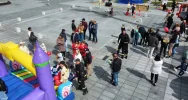 Na limanowskim rynku odbyła się akcja strażacka zorganizowana przez OSP Limanowa - zdjęcie 2