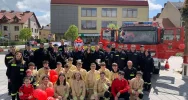Na limanowskim rynku odbyła się akcja strażacka zorganizowana przez OSP Limanowa - zdjęcie 5