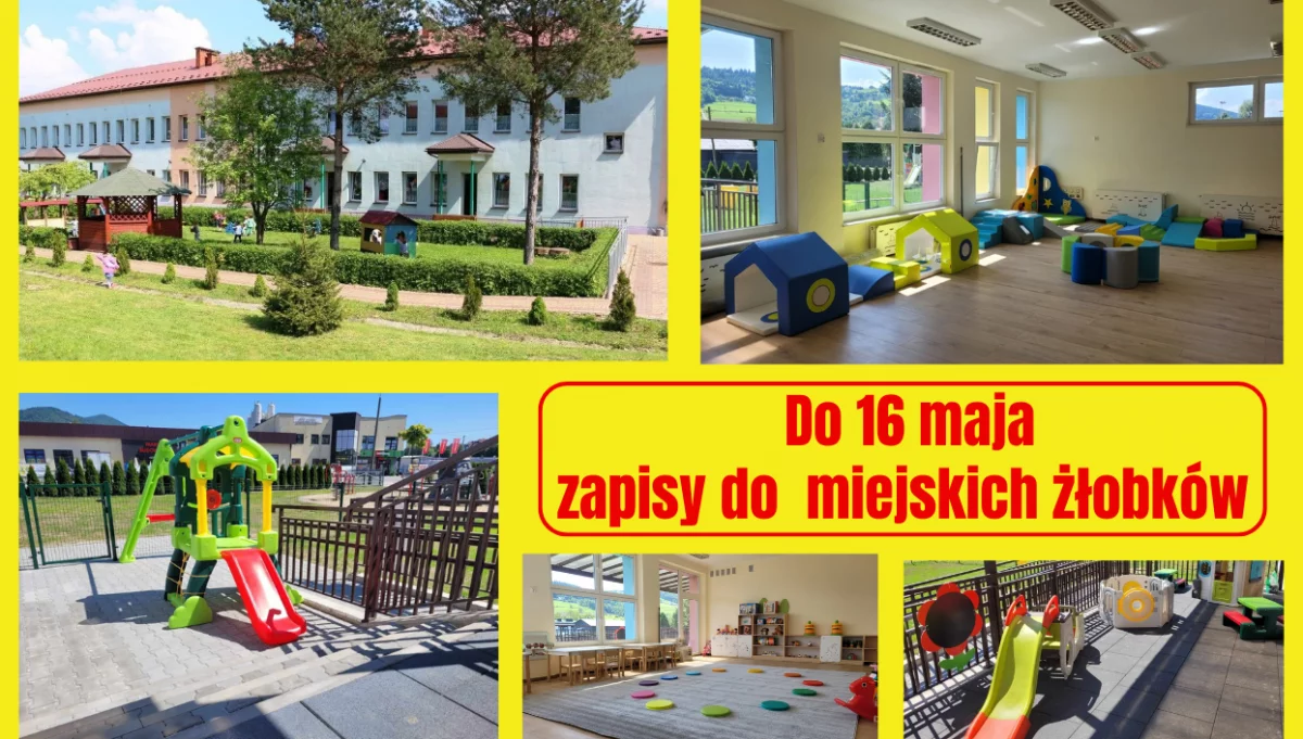 Do 16 maja trwa rekrutacja do miejskich żłobków 2025/2026