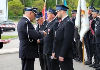 Strażacka uroczystość z odznaczeniami i podziękowaniami - zdjęcie główne